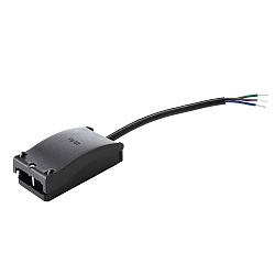 Caja de conexiones 2-WAY 3 polos, negro