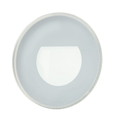 Recubrimiento ALWAID 2 - MILKY redondo, aluminio blanco