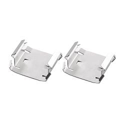 Abrazadera de montaje SANOTRUNK UNIVERSAL REGENT ICE juego de 2, plata