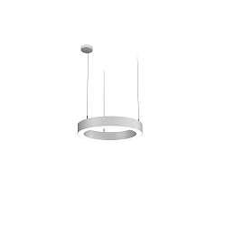 Luminaria colgante LAUTARO 600/80 UP/DOWN OPAL P3 IP20, blanco regulable