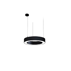 Luminaria colgante LAUTARO 600/100 DOWN PRISMA P3 IP20, gris claro regulable