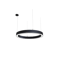 Luminaria colgante LAUTARO 900/80 DOWN PRISMA P3 IP20, negro regulable