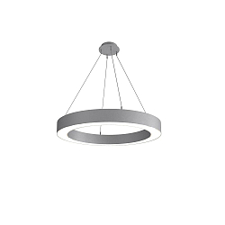 Luminaria colgante LAUTARO 900/100 UP/DOWN PRISMA M3 IP20, gris claro regulable