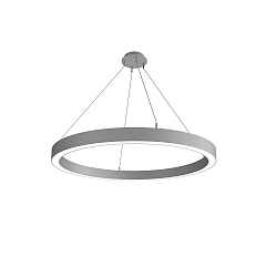 Luminaria colgante LAUTARO 1200/80 UP/DOWN OPAL M4 IP20, gris claro regulable