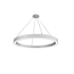 Luminaria colgante LAUTARO 1200/80 UP/DOWN OPAL M4 IP20, gris claro regulable