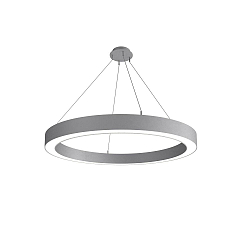 Luminaria colgante LAUTARO 1200/100 DOWN PRISMA M4 IP20, gris claro regulable