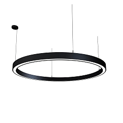 Luminaria colgante LAUTARO 1500/80 DOWN OPAL P5 IP20, gris claro regulable
