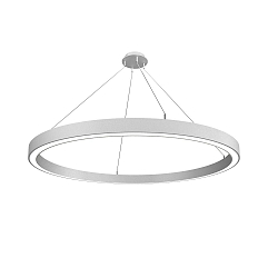 Luminaria colgante LAUTARO 1500/80 UP/DOWN PRISMA M5 IP20, blanco regulable