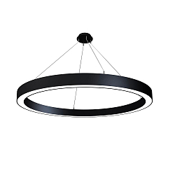 Luminaria colgante LAUTARO 1500/100 UP/DOWN PRISMA M5 IP20, negro regulable