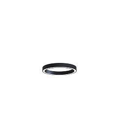 ceiling luminaire LAUTARO 600/60 OPAL IP20, black dimmable