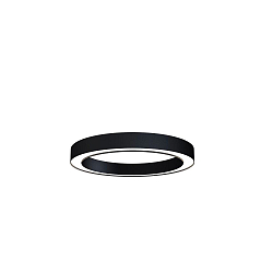 Luminaria de techo LAUTARO 900/100 OPAL IP20, negro regulable
