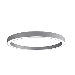 ceiling luminaire LAUTARO 1500/100 OPAL IP20, light grey dimmable