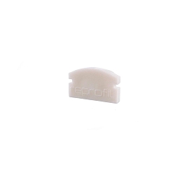 Endcaps f-AU-01-08, 14 mm, 2 items, white