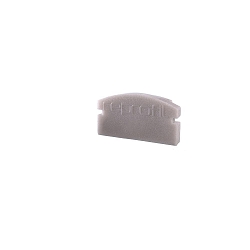 Endcaps f-AU-01-10, 16 mm, 2 items, grey