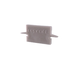 Endcaps H-ET-01-12, 27 mm, 2 items, grey