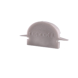 Endcaps R-ET-01-15, 30 mm, 2 items, grey