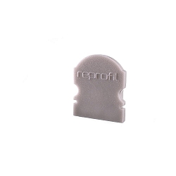 Endcaps L-AU-02-10, 16 mm, 2 items, grey