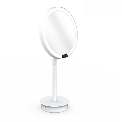 Espejo con iluminaci�n JUST LOOK PLUS SR Espejo con 5 aumentos IP20, blanco mate regulable