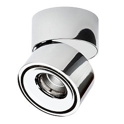 Luminaria de pared y techo STUDIO L LED IP20, cromo 