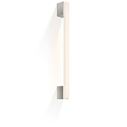 Luminaria de pared OMEGA 20 S14s 60-100cm 2 sockel IP20, cromo 