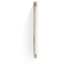 Luminaria de pared OMEGA 200 S14s 100cm 2 sockel IP20, cromo 