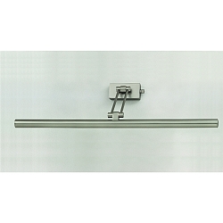 Luminaria de pared DIM 60 G9 IP20, n�quel satinado regulable