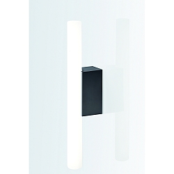 Luminaria de pared OMEGA 2 S14d 30-60cm 1 sockel IP20, cromo 