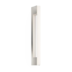Luminaria de pared OMEGA 50 S14s 50cm 2 sockel IP20, cromo 