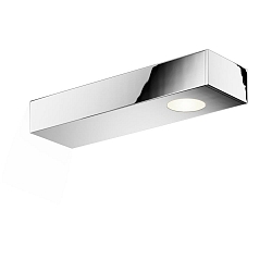 Luminaria de pared FLAT 2 LED IP44, cromo 