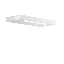 Luminaria de pared SLIM 24 N LED IP44, blanco mate 