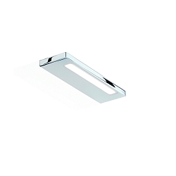 Luminaria de pared SLIM 34 N LED IP44, cromo 