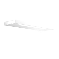 Luminaria de pared SLIM 34 N LED IP44, blanco mate 