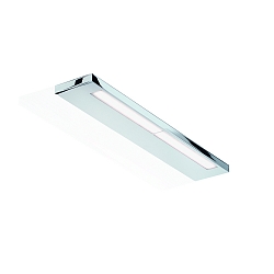 Luminaria de pared SLIM 60 N LED IP44, cromo 
