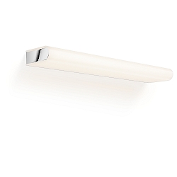 Luminaria de pared BOOK 60 LED IP20, cromo regulable