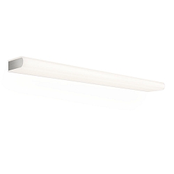 Luminaria de pared BOOK 90 LED IP20, cromo regulable