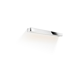 Luminaria de pared BOX 80 N LED IP44, cromo regulable