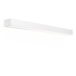 Luminaria de pared BOX 80 N LED IP44, blanco mate regulable
