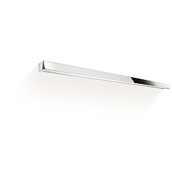 Luminaria de pared BOX 150 N LED IP44, cromo regulable