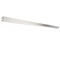 Luminaria de pared BOX 150 N LED IP44, n�quel satinado regulable