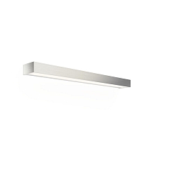 Luminaria de pared BOX 80 N LED IP44, n�quel satinado regulable