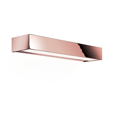 Luminaria de pared BOX 40 N LED IP44, dorado rojizo regulable