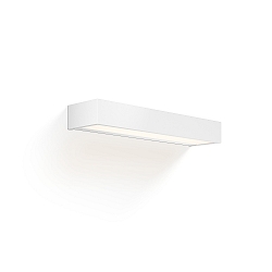 Luminaria de pared BOX 40 N LED IP44, blanco mate regulable
