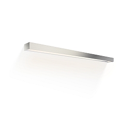 Luminaria de pared BOX 120 N LED IP44, n�quel satinado regulable