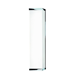 Luminaria de pared MANHATTAN 40 N LED IP44, cromo regulable