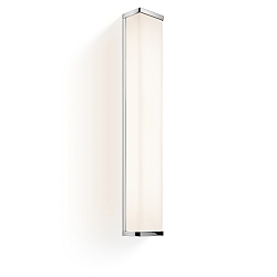 Luminaria de pared MANHATTAN 40 N LED IP44, negro mate regulable
