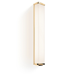 Luminaria de pared NEW YORK 60 N LED IP44, dorado regulable