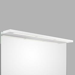 Luminaria de espejo SLIM 1-80 N LED IP44, blanco mate 