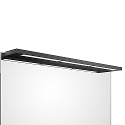 Luminaria de espejo SLIM 1-80 N LED IP44, negro mate 