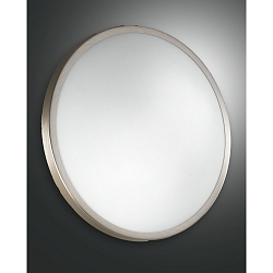 Luminaria de ba�o PLAZA de 3 llamas, grande E27 IP41, n�quel satinado regulable