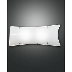 Luminaria de pared MILTON angular, medio E27 IP20, blanco regulable